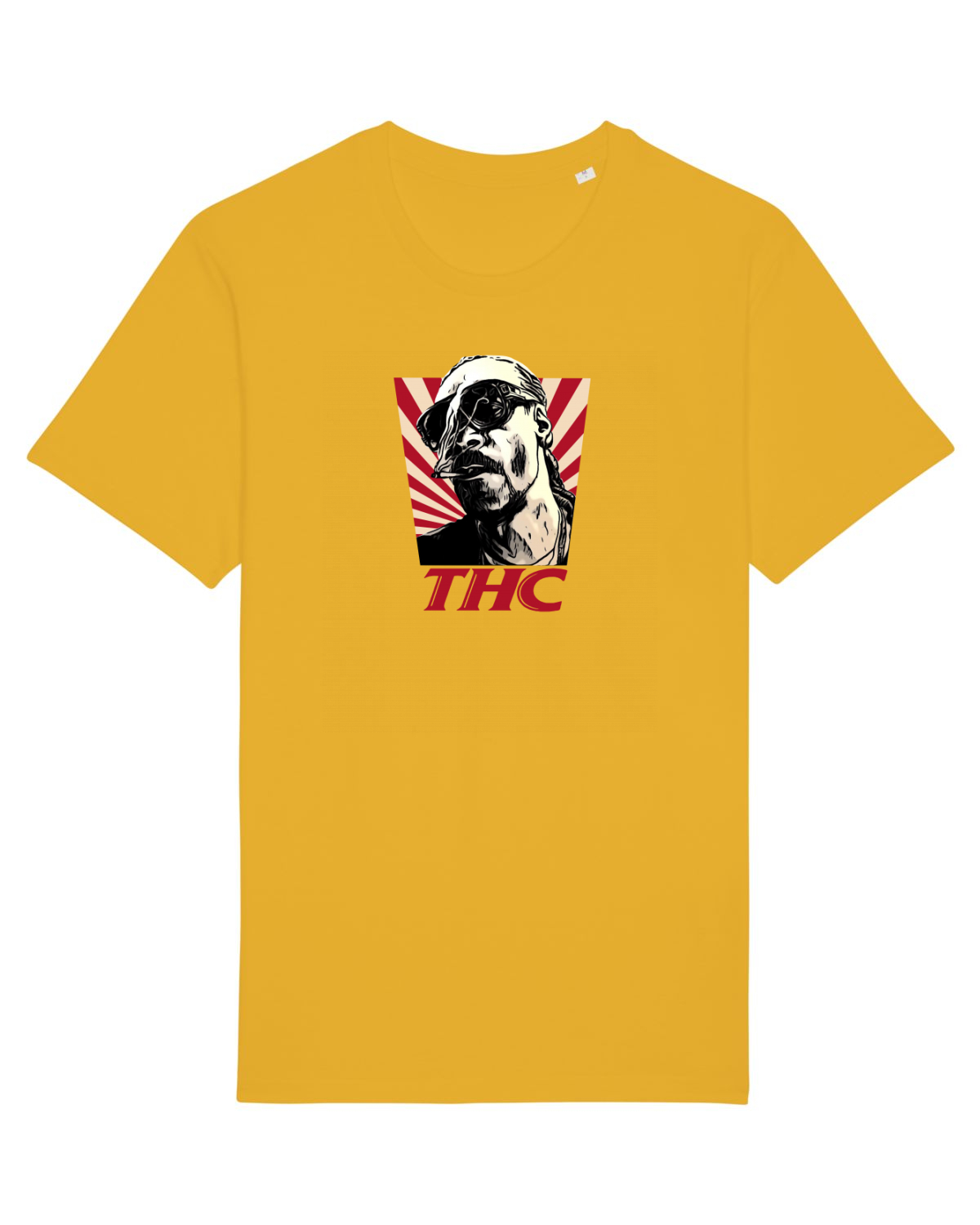 Tricou mânecă scurtă Unisex Rocker Spectra Yellow