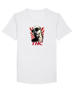 thc Tricou mânecă scurtă guler larg Bărbat Skater