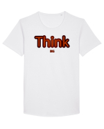 Think BIG  Tricou mânecă scurtă guler larg Bărbat Skater