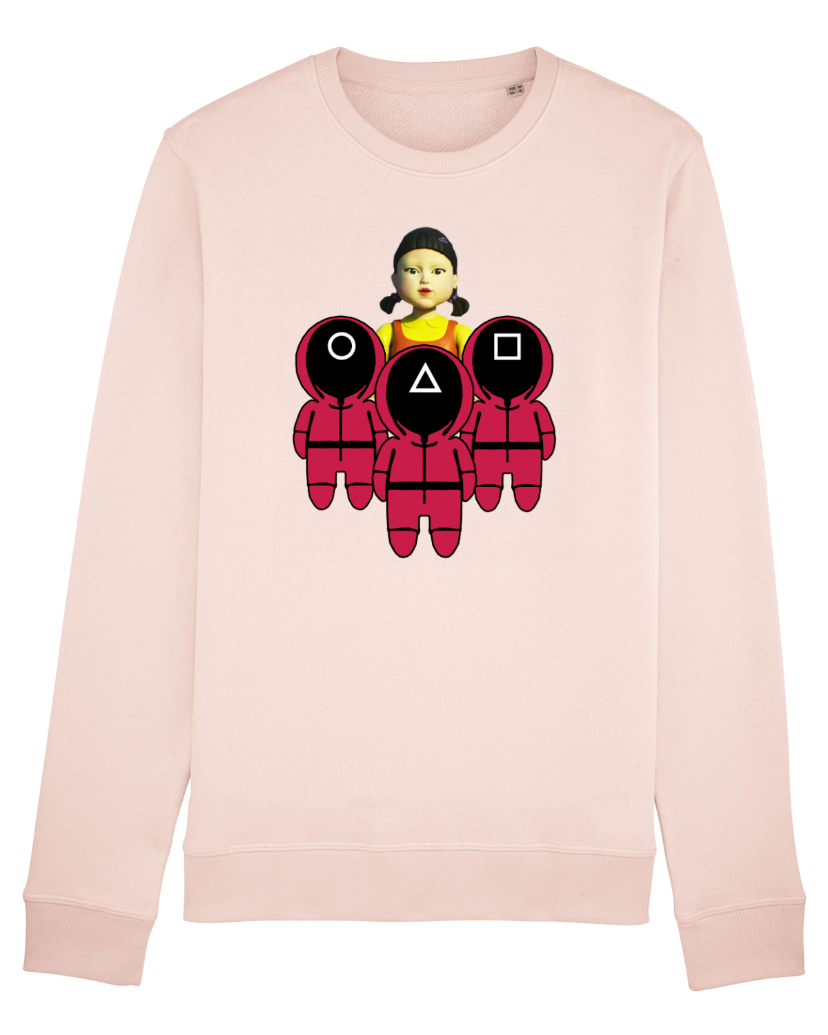 Bluză mânecă lungă Unisex Rise Candy Pink