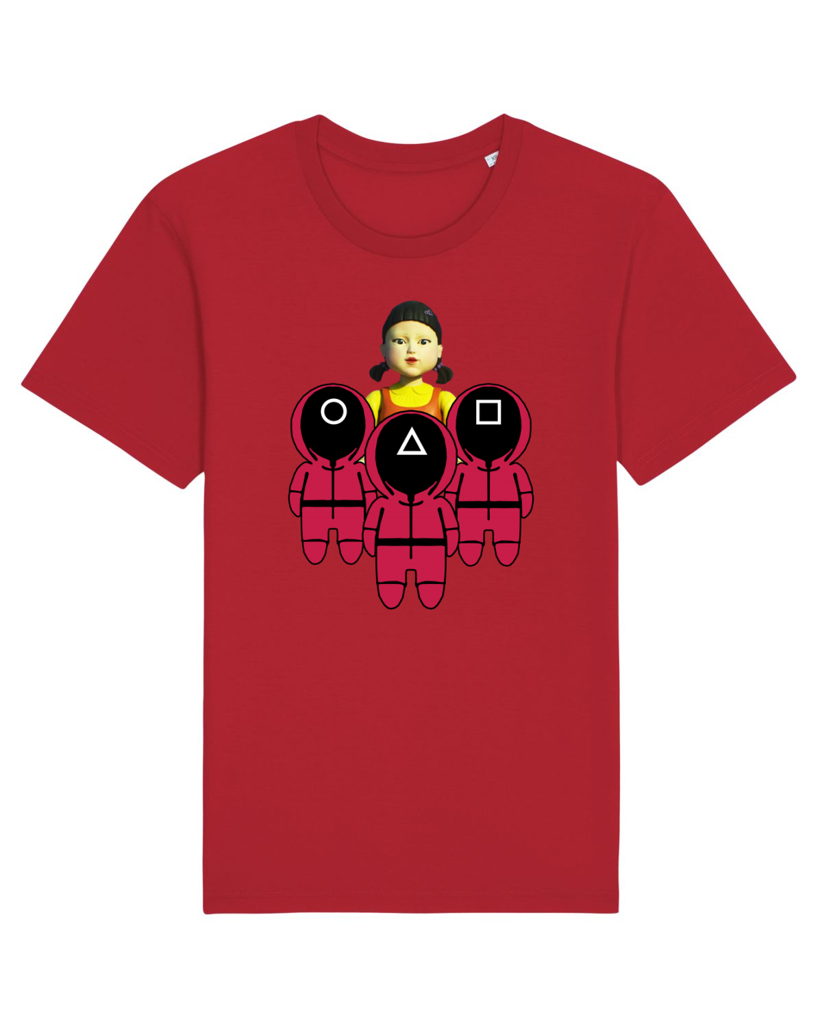 Tricou mânecă scurtă Unisex Rocker Red
