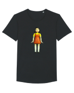 The Doll Jocul Calamarului Tricou mânecă scurtă guler larg Bărbat Skater