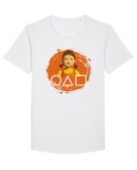 The Doll Signs Jocul Calamarului Tricou mânecă scurtă guler larg Bărbat Skater