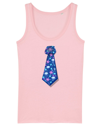 Cravata model marin Cotton Pink