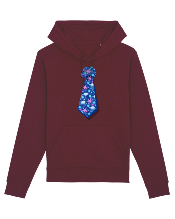 Cravata model marin Burgundy