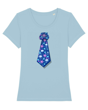 Cravata model marin Sky Blue