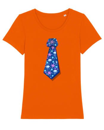 Cravata model marin Bright Orange