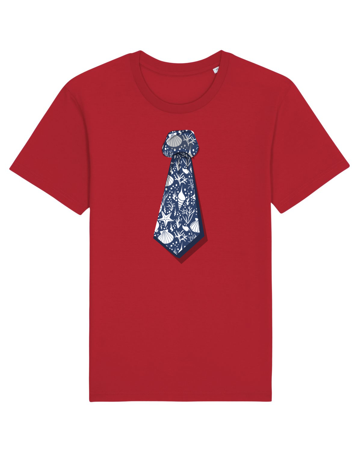 Tricou mânecă scurtă Unisex Rocker Red