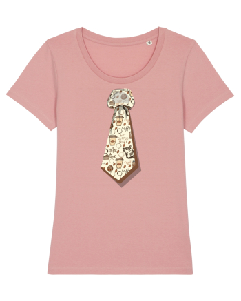 Cravata model cafea Canyon Pink