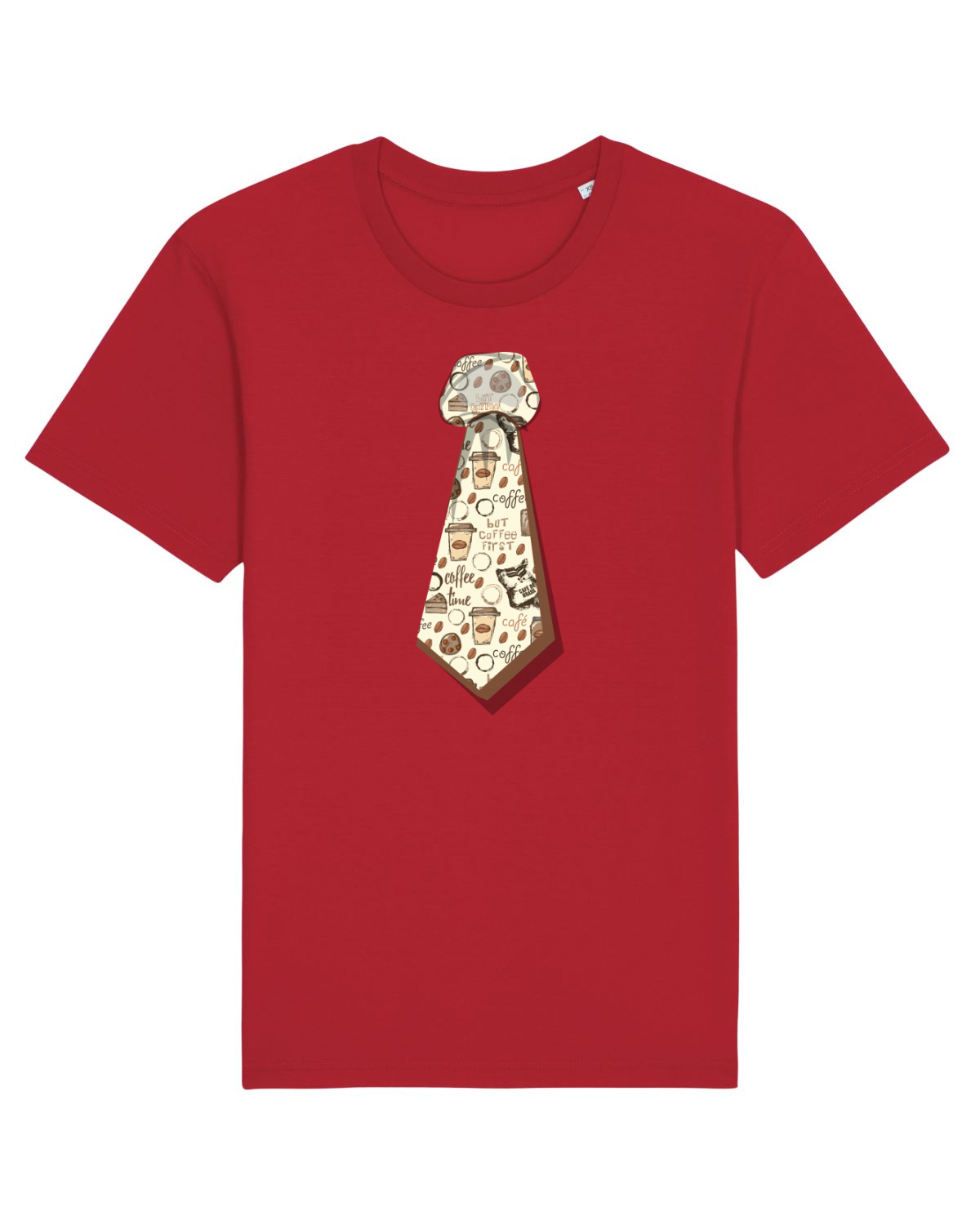 Tricou mânecă scurtă Unisex Rocker Red