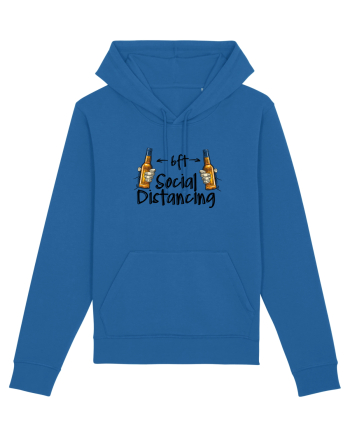 Social Distance Beer Royal Blue