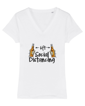 Social Distance Beer White