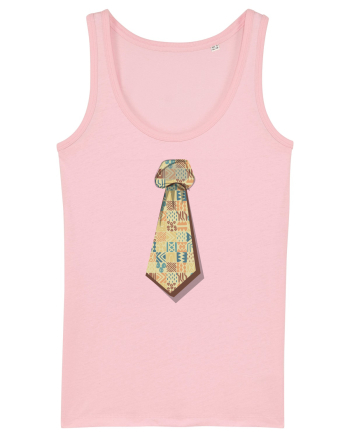 Cravata hieroglife Cotton Pink