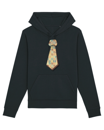 Cravata hieroglife Black