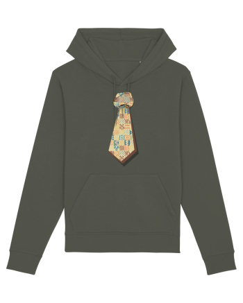 Cravata hieroglife Khaki