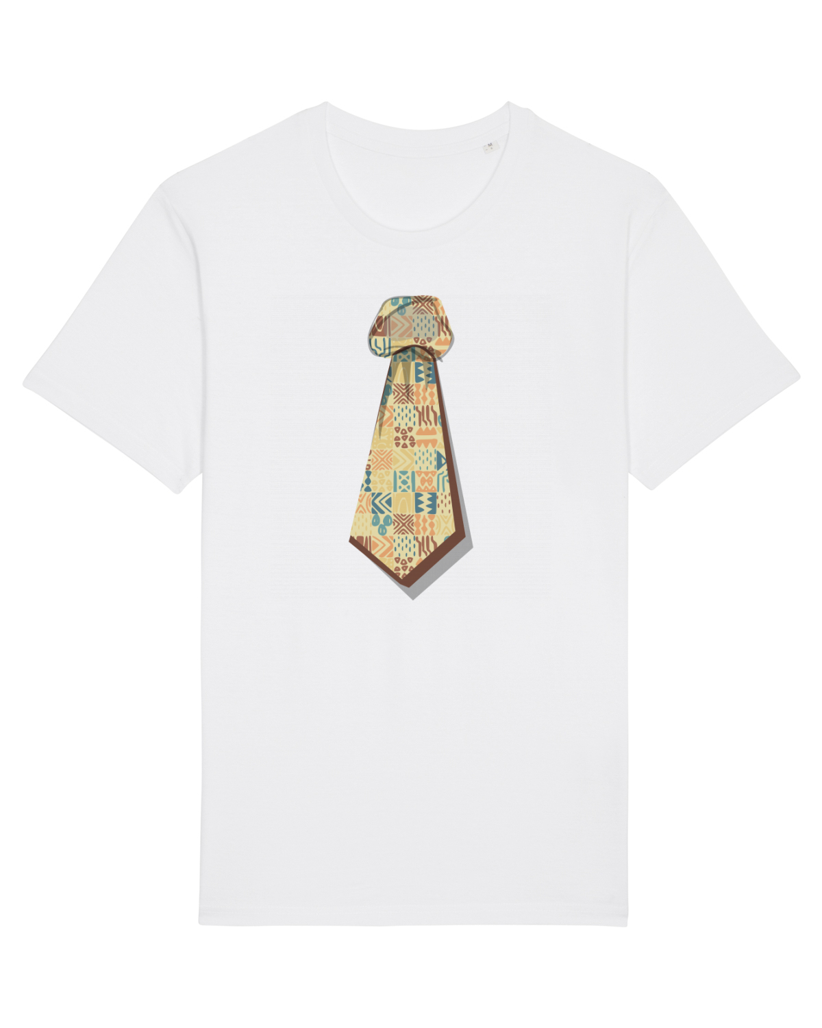 Tricou mânecă scurtă Unisex Rocker White