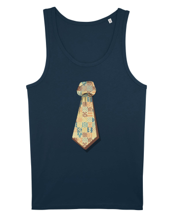 Cravata hieroglife Navy