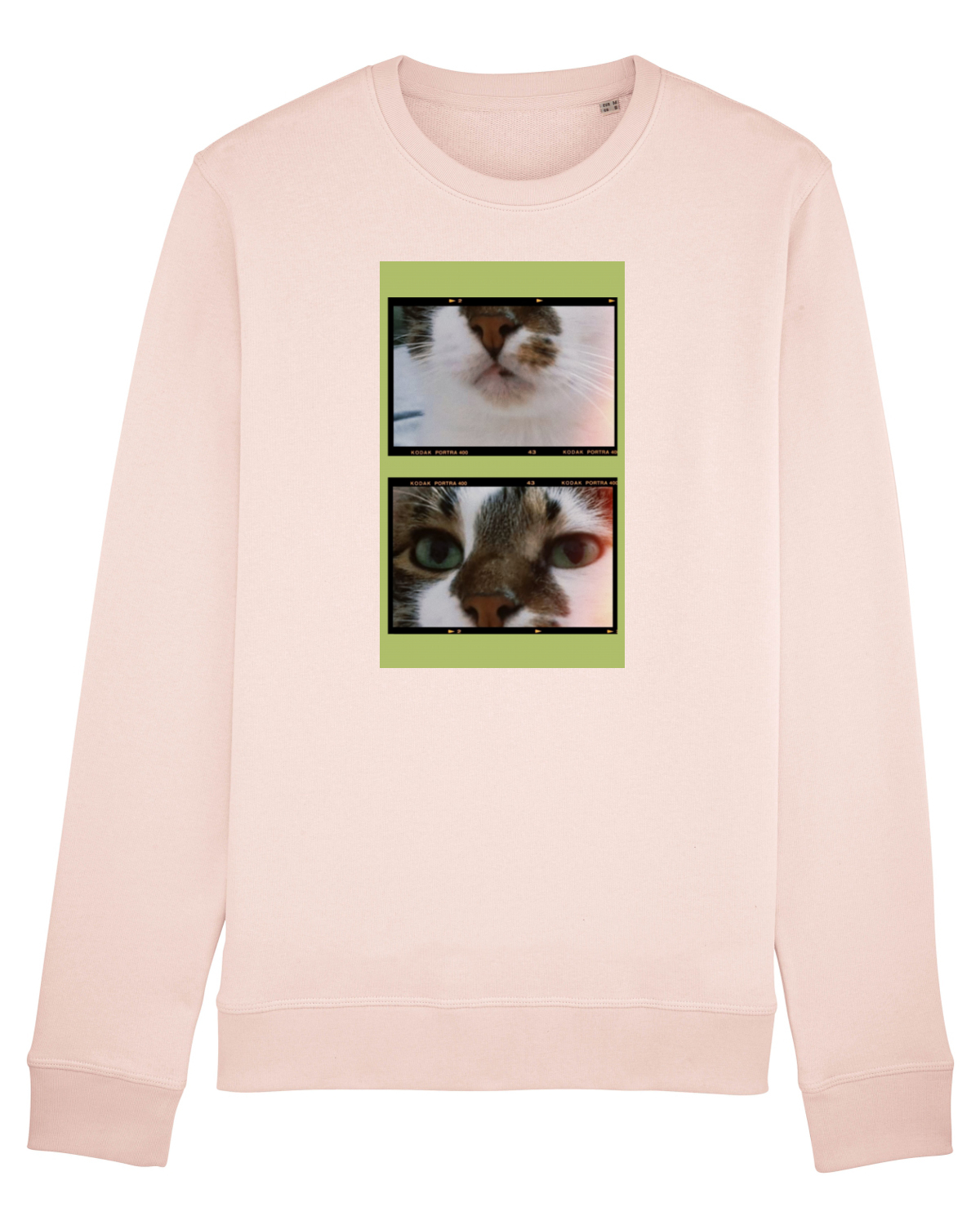 Bluză mânecă lungă Unisex Rise Candy Pink