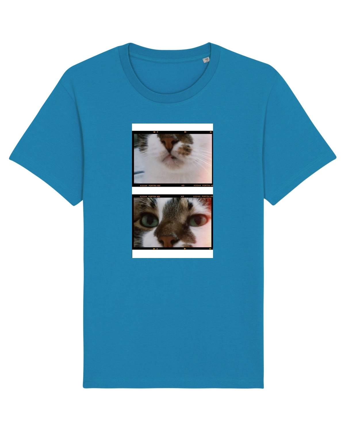Tricou mânecă scurtă Unisex Rocker Azur