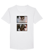 Cats Tricou mânecă scurtă guler larg Bărbat Skater