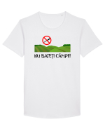 Nu bateti campii Tricou mânecă scurtă guler larg Bărbat Skater