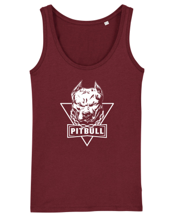 pitbull Burgundy
