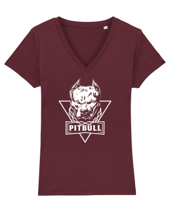 pitbull Burgundy