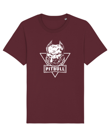 pitbull Burgundy