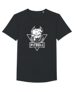 pitbull Tricou mânecă scurtă guler larg Bărbat Skater