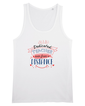 Teacher Social Distance White