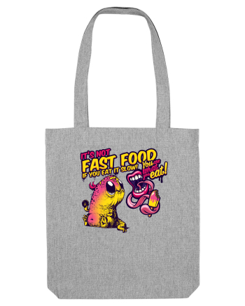 eat slow Heather Grey