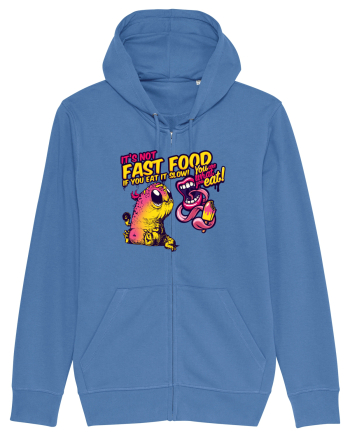 eat slow Bright Blue