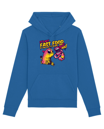 eat slow Royal Blue