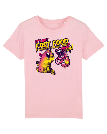 eat slow Cotton Pink