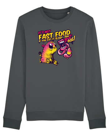 eat slow Anthracite