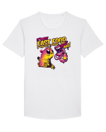 eat slow Tricou mânecă scurtă guler larg Bărbat Skater