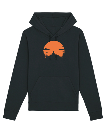 mountains yoga Black
