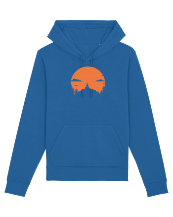 mountains yoga Royal Blue