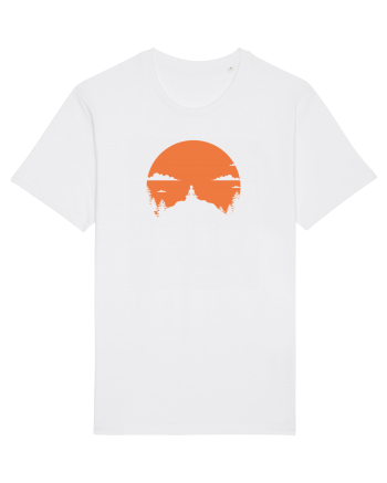 mountains yoga White