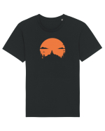 mountains yoga Tricou mânecă scurtă Unisex Rocker
