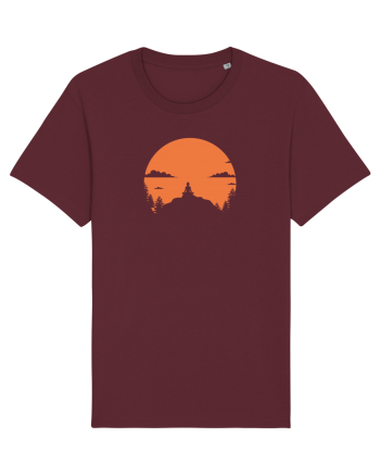 mountains yoga Burgundy