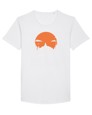 mountains yoga White