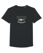 PEW PEW Specialist Tricou mânecă scurtă guler larg Bărbat Skater