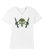 Punisher's Guns Tricou mânecă scurtă guler V Bărbat Presenter