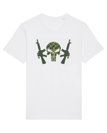 Punisher's Guns White