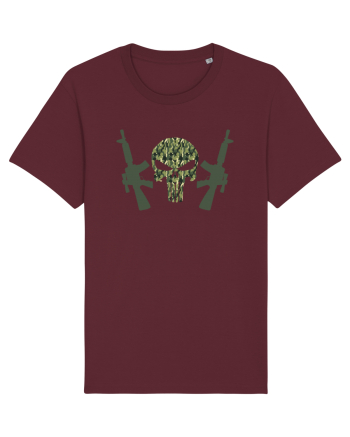 Punisher's Guns Burgundy
