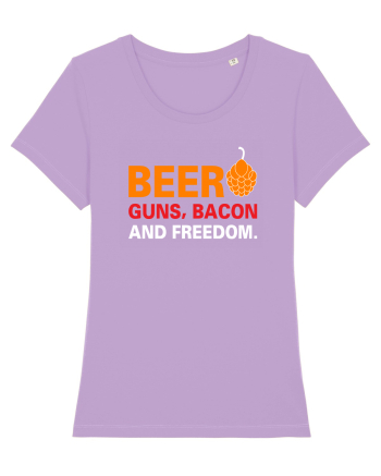 Beer, Guns, Bacon and Freedom Lavender Dawn