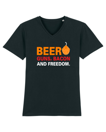 Beer, Guns, Bacon and Freedom Black