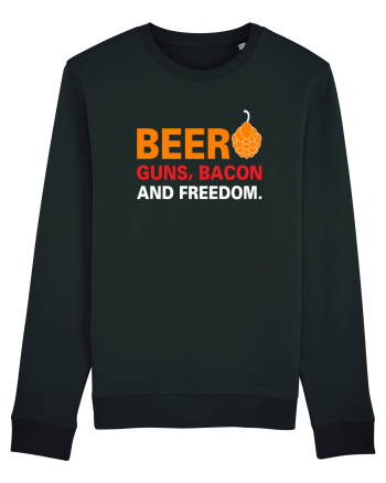 Beer, Guns, Bacon and Freedom Black