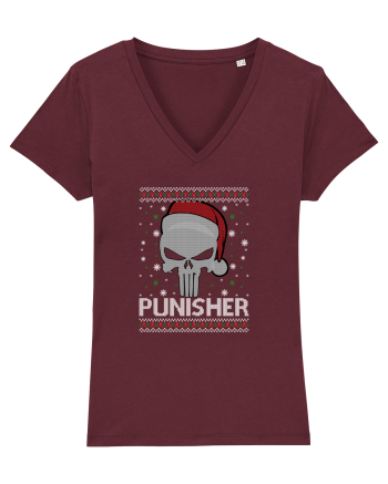 Christmas Punisher Burgundy